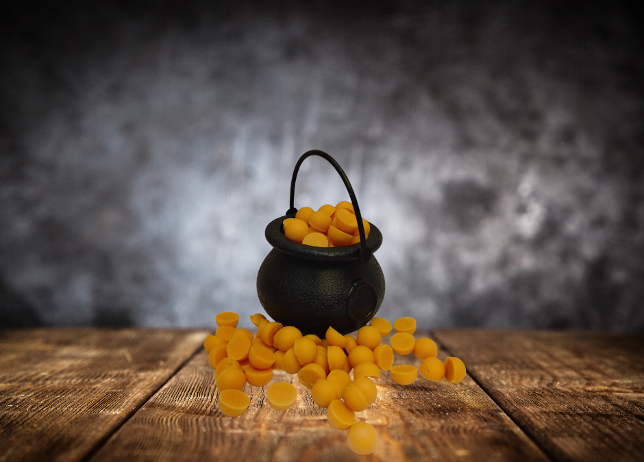 Mini Halloween Cauldrons