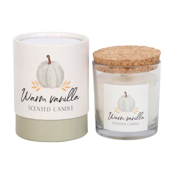 Warm Vanilla Autumn Candle - Image 2
