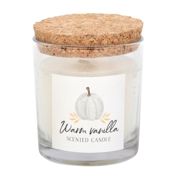 Warm Vanilla Autumn Candle - Image 4