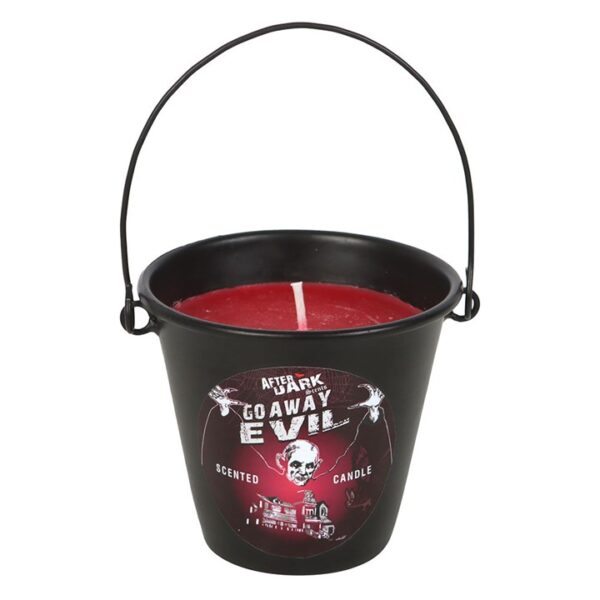 Go Away Evil Candle Bucket - Image 2