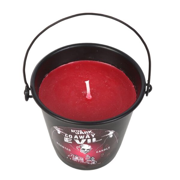 Go Away Evil Candle Bucket - Image 3