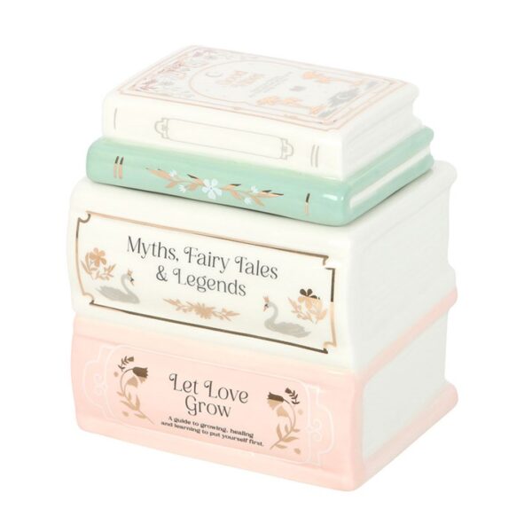 Book Stack Oil Burner - Image 3
