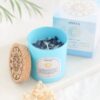 Pisces Gardenia Gemstone Zodiac Candle - Image 6