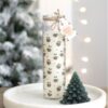Christmas Pudding Scented Advent Tube Candle - Image 4