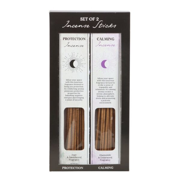 Set of 2 Calming & Protection Incense Stick Sets - Image 3