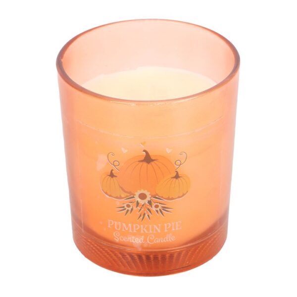 Autumn Wishes Pumpkin Pie Candle - Image 2