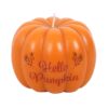 Hello Pumpkin Shaped Candle - Image 2