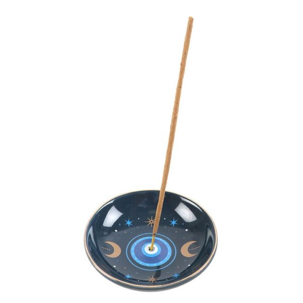 Blue All Seeing Eye Print Incense Holder - Image 2
