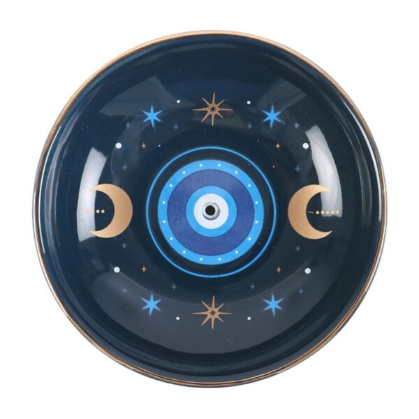 Blue All Seeing Eye Print Incense Holder - Image 3