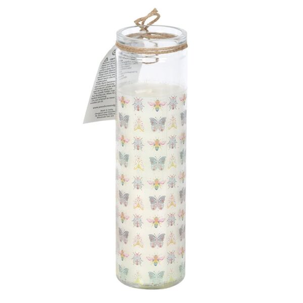 Floral Bug Garden Rose Tube Candle - Image 3