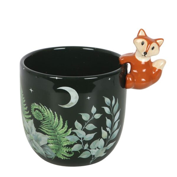 Green Forest Plant Pot with Fox - Image 2