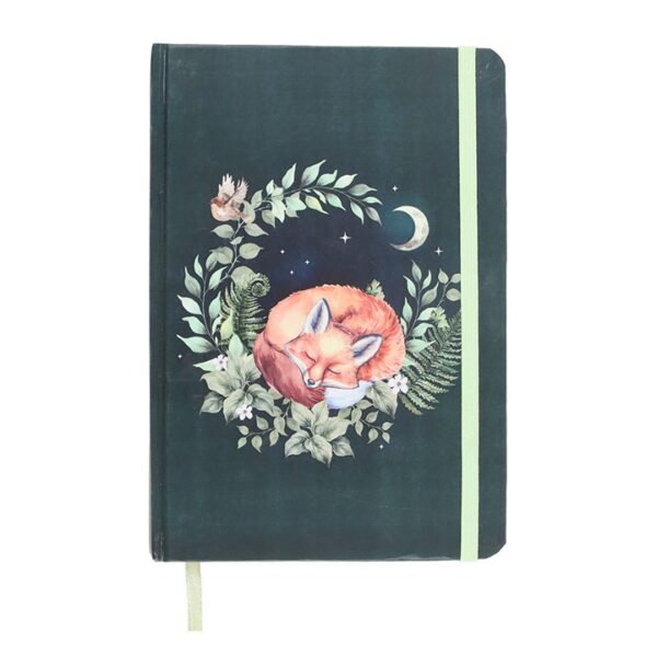 Green Sleeping Fox A5 Notebook - Image 2