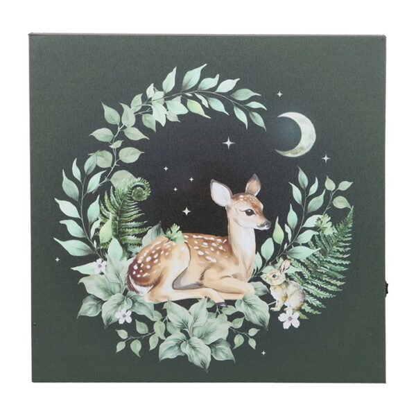 Fawn Light Up Canvas Plaque - Image 2