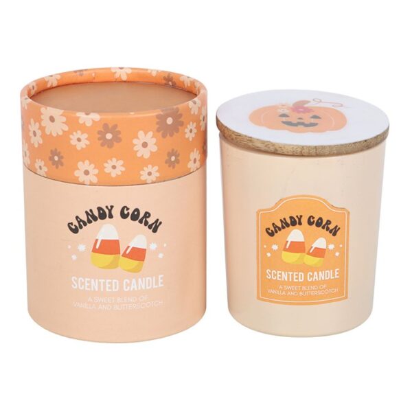 Candy Corn Vanilla and Butterscotch Candle - Image 2