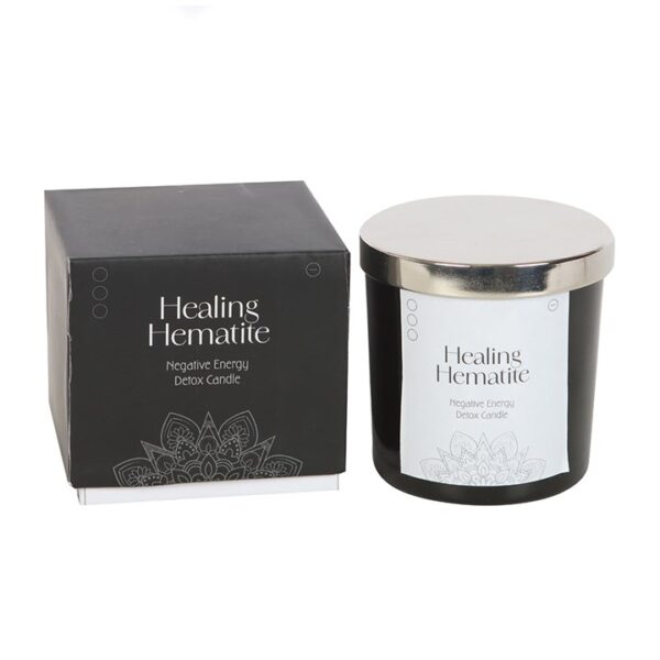 Healing Hematite Detox Candle - Image 2