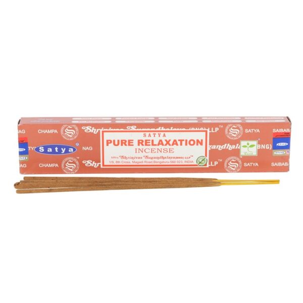 12 Packs of Pure Relaxation Incense Sticks by Satya - Image 2