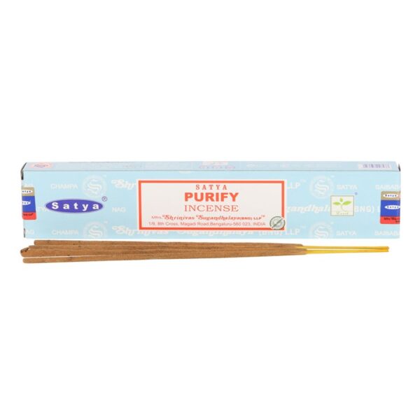 12 Packs of Purify Incense Sticks by Satya - Image 2