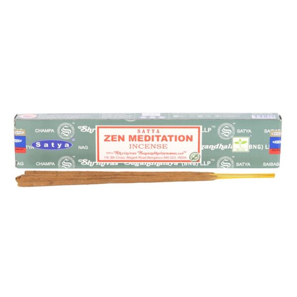 12 Packs of Zen Meditation Incense Sticks by Satya - Image 2