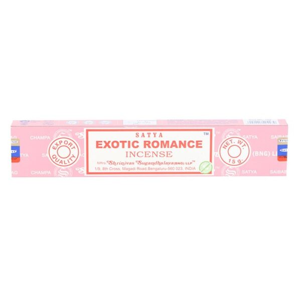 12 Packs of Satya Exotic Romance Incense Sticks - Image 2