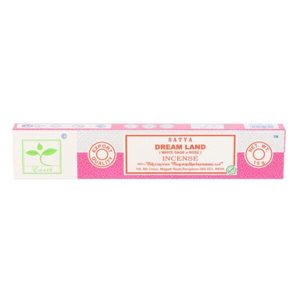6 Packs of Dream Land Earth Incense by Satya - Image 2