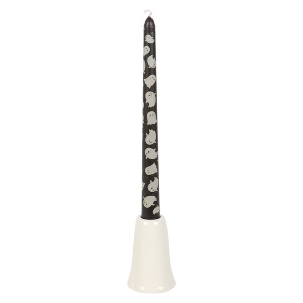 Sweet Ghost Candle Holder with Taper Candle - Image 5