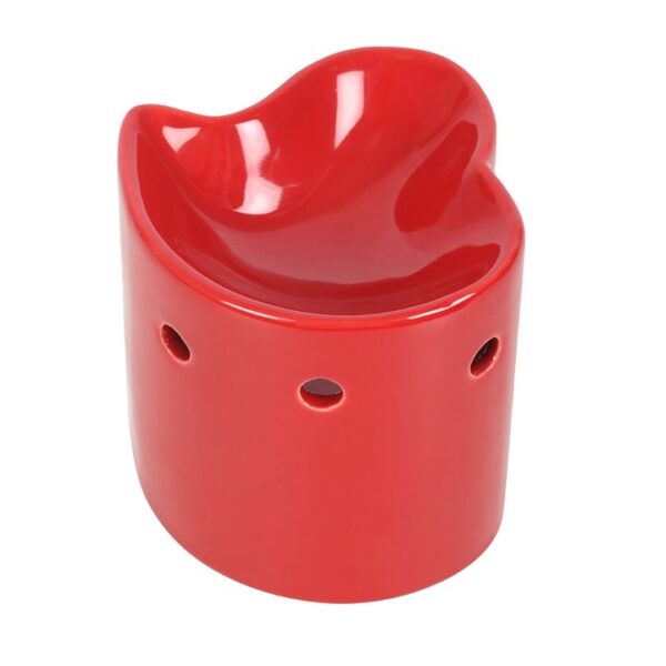 Red Heart Oil Burner and Wax Warmer - Image 3