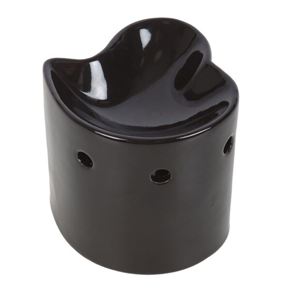 Black Heart Oil Burner and Wax Warmer - Image 3