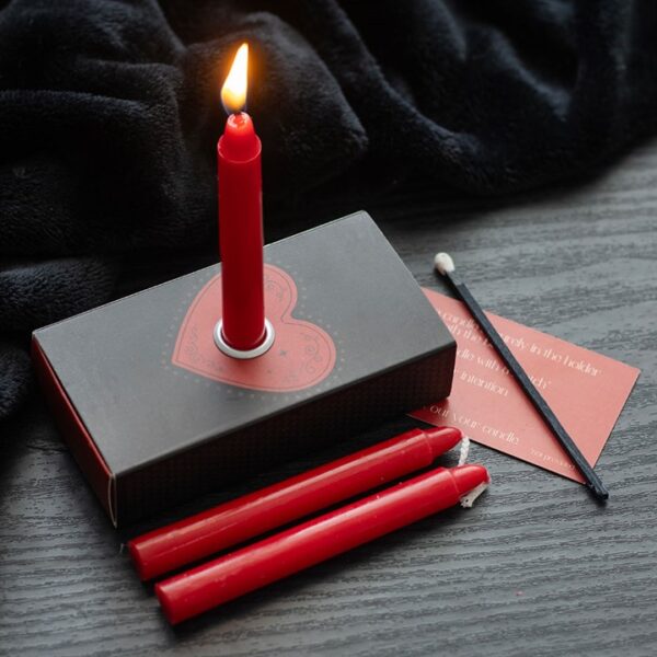 Set of 3 Love Spell Candles in a Box - Image 2