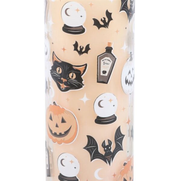 Spooky Spiced Pumpkin Tube Candle - Image 4