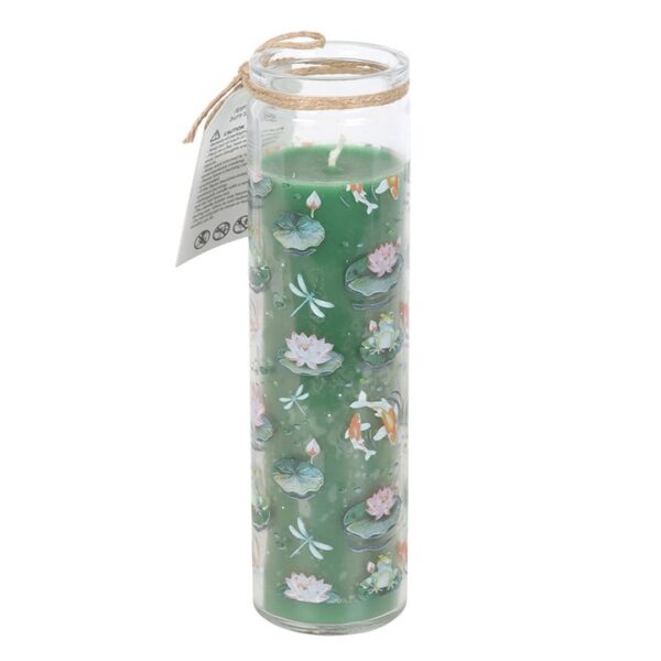 Pond Print Oriental Jasmine Tube Candle - Image 3