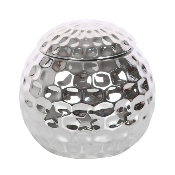Silver Disco Ball Oil Burner - Image 3