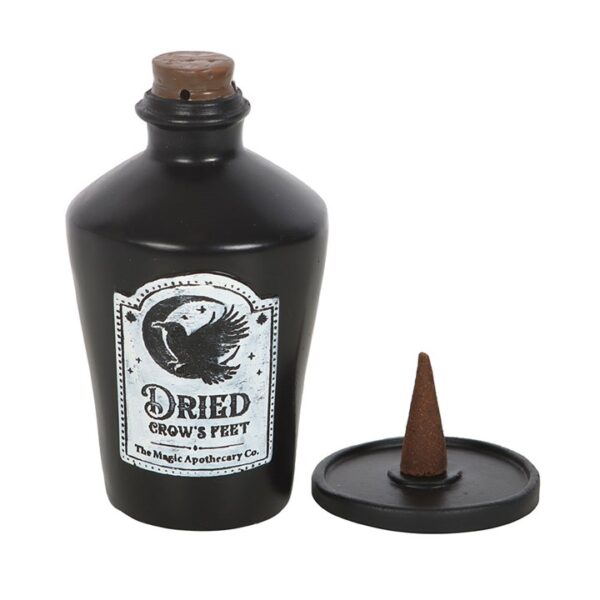 Dried Crow's Feet Incense Cone Holder - Image 3