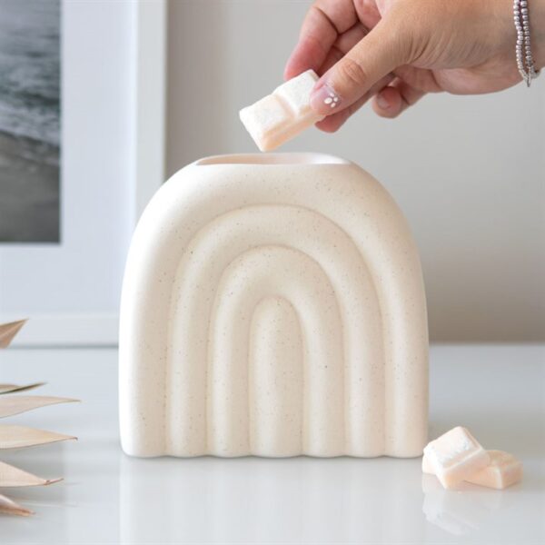 Cream Speckle Arch Oil Burner - Image 4