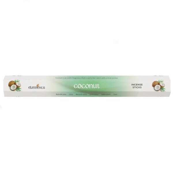 Set of 6 Packets of Elements Coconut Incense Sticks - Image 2