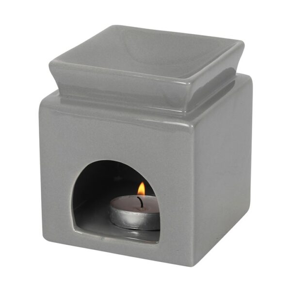 Grey Family Cut Out Oil Burner and Wax Warmer - Image 2