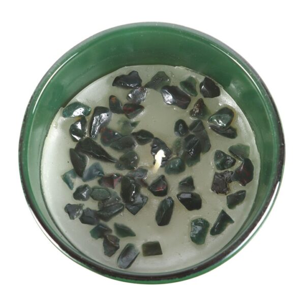 Libra Sweet Jasmine Gemstone Zodiac Candle - Image 3