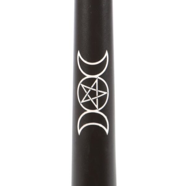 Set of 3 Black Magic Triple Moon Taper Candles - Image 4