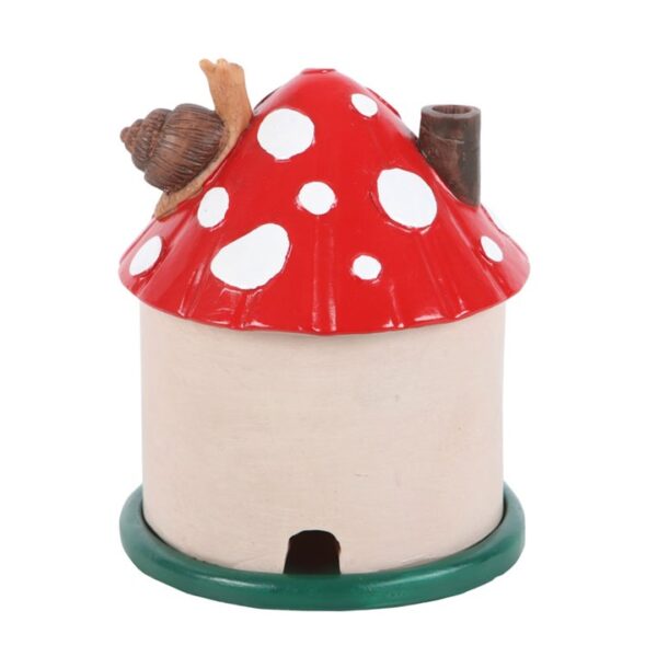 Mushroom House Resin Incense Cone Burner - Image 5