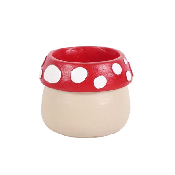 Mushroom House Resin Tealight Holder - Image 3