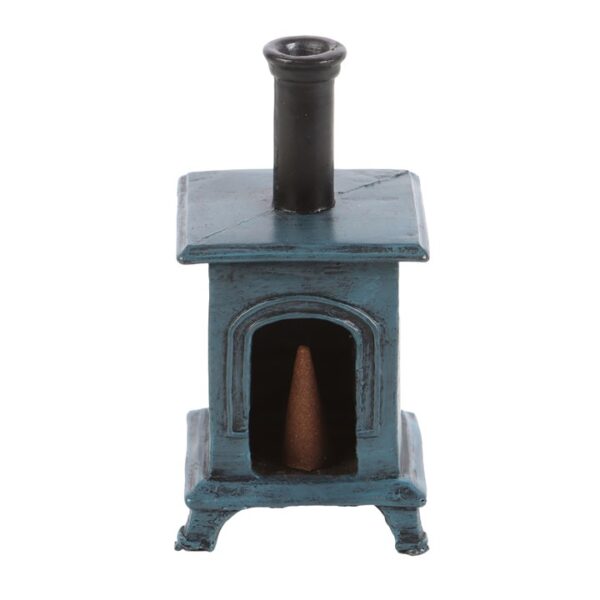 Stove Shaped Incense Cone Burner - Image 3