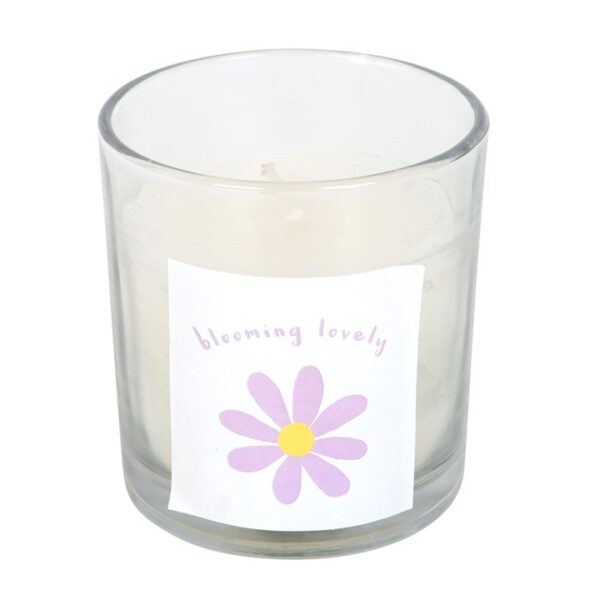 Blooming Lovely Daisy Wildflower Candle - Image 3