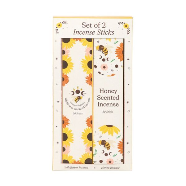 Set of 2 Honey and Wildflower Incense Stick Packs - Image 2