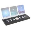 Black Moon Phase Tarot Card Stand Tealight Holder - Image 2