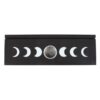 Black Moon Phase Tarot Card Stand Tealight Holder - Image 4