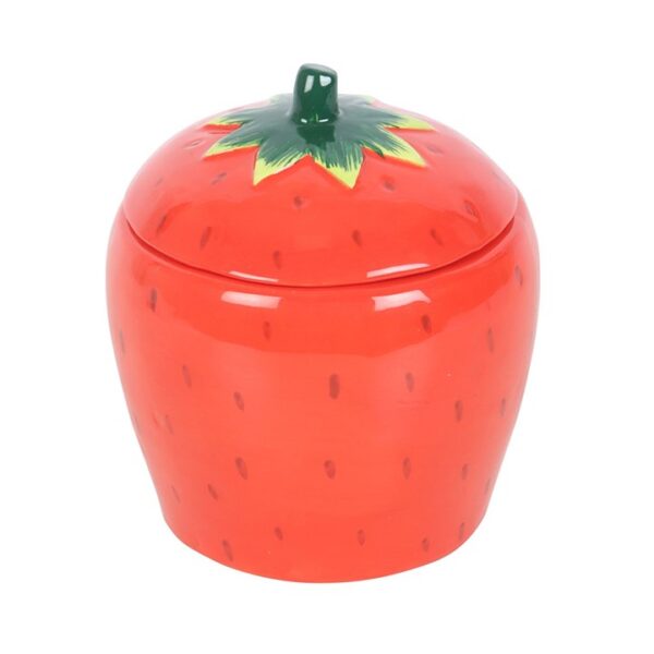 Strawberry Shaped Candle Jar - Image 4