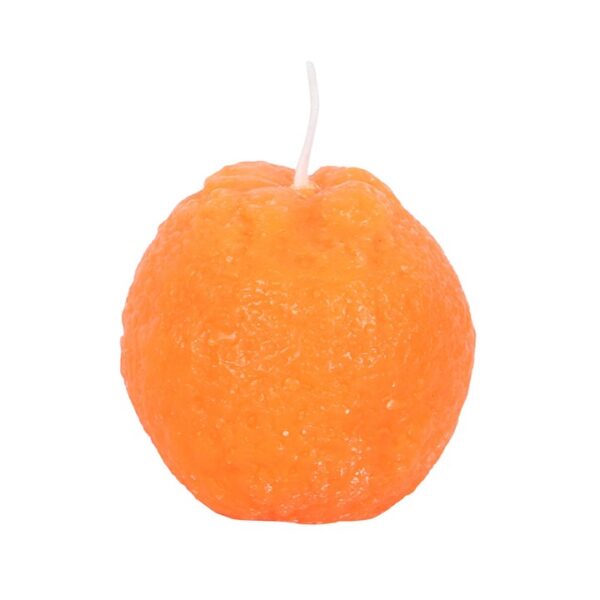 Set of 3 Orange Shaped Candles - Image 3