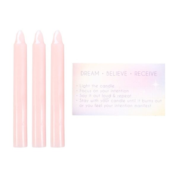3 Manifestation Spell Candles in a Box - Image 3