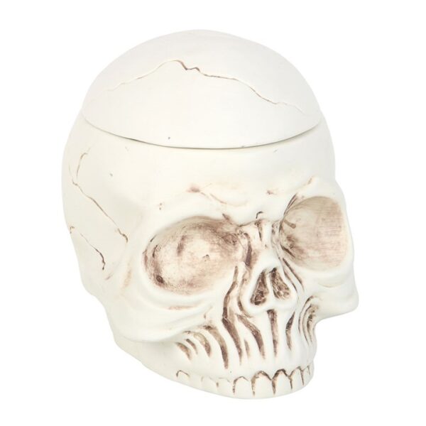 Weathered Skull Oil Burner and Wax Warmer - Image 3