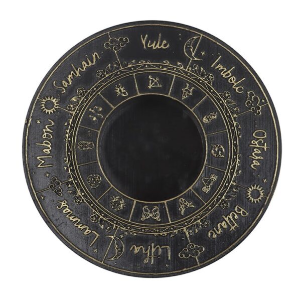Wheel of the Year Tealight Candle Holder - Image 3
