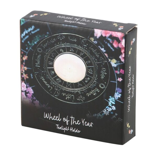Wheel of the Year Tealight Candle Holder - Image 4